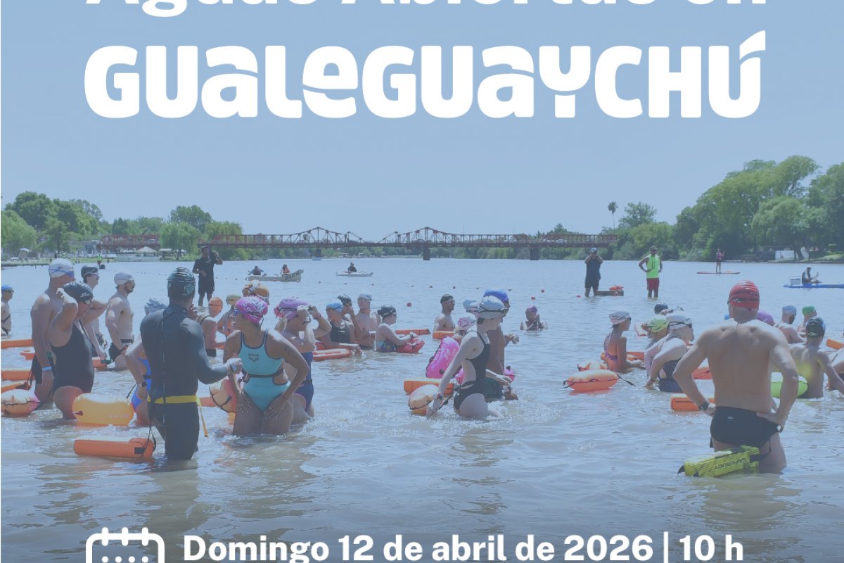 Imagen de Gualeguaychú será sede del cierre del Campeonato Argentino de Aguas Abiertas